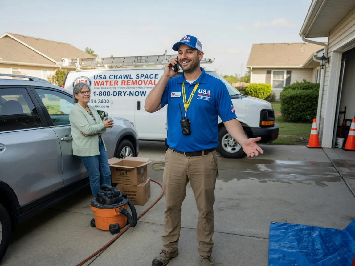 Crawl Space Water Removal Booneville, AR FAQs